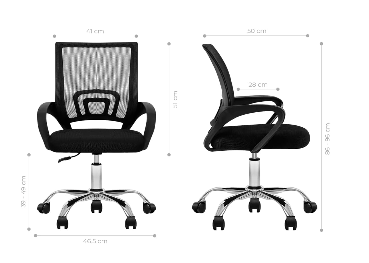 SILLA OFICINA CLASICA