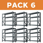 Rack Metálico Industrial 200x60x200 – 800KG L200D