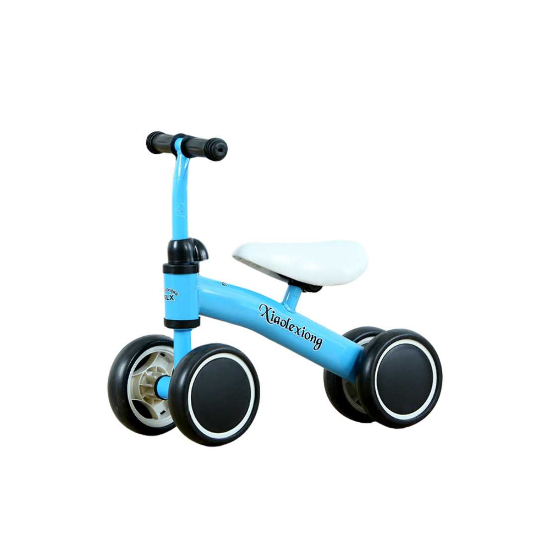 Mini Triciclo Infantil de Aprendizaje sin Pedales – Juguete Seguro y Estable para Bebés y Niños Pequeños - Azul