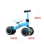 Mini Triciclo Infantil de Aprendizaje sin Pedales – Juguete Seguro y Estable para Bebés y Niños Pequeños