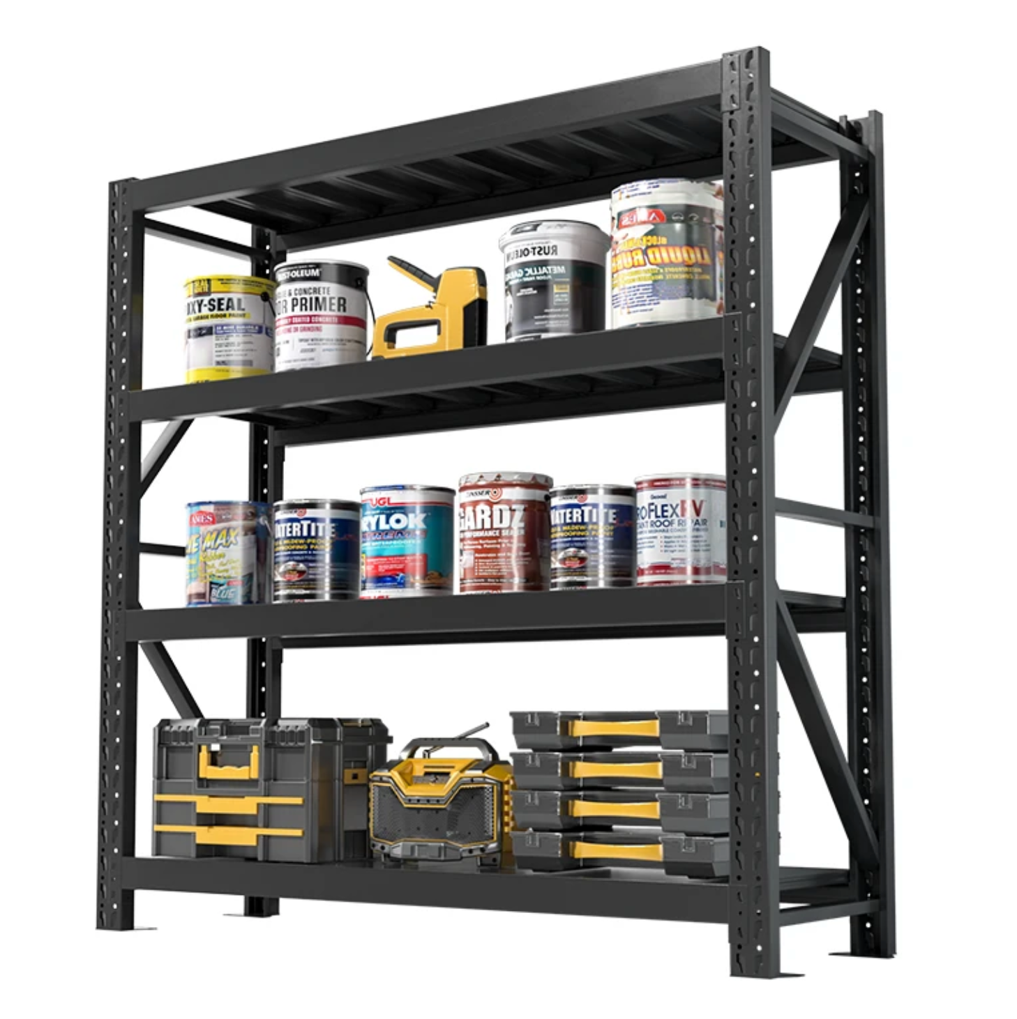 Rack Metálico Industrial 200x60x200 – 800KG L200D