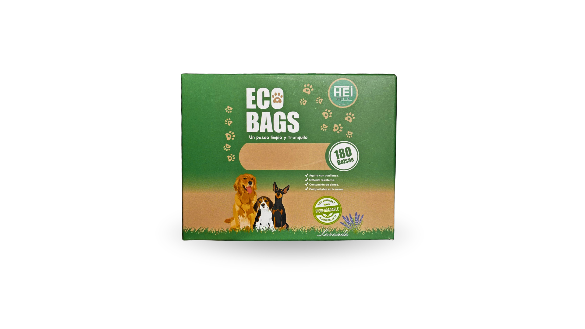 Hei Pets Bolsas Excremento Perro Biodegradables Ecologicas