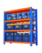 Rack Metálico Industrial  200x107x60CM | Soporta 800 kg - L100