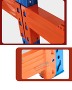 Rack Metálico Industrial  200x107x60CM | Soporta 800 kg - L100