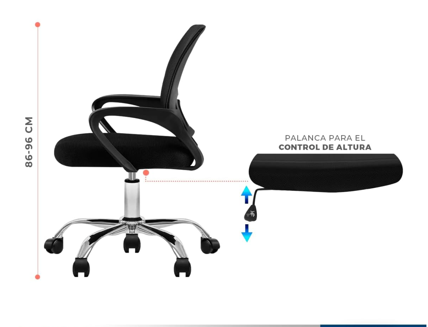 SILLA OFICINA CLASICA