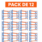 Rack Metálico Industrial 200x60x200 – 800KG  L200D