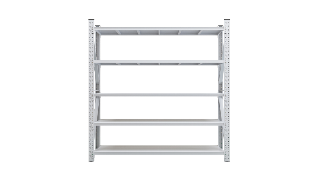 Rack metálico Compacto 200x150x50cm – 600KG  L150D BLANCO
