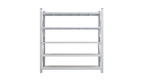 Rack metálico Compacto 200x150x50cm – 600KG  L150D BLANCO