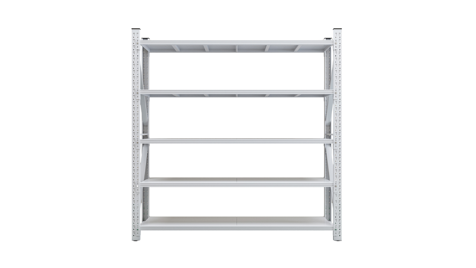 Rack metálico Compacto 200x150x50cm – 600KG  L150D BLANCO