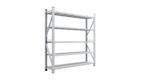 Estante Rack  Almacenamiento Liviano 200X50X150F BLANCO