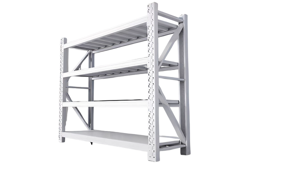 Estante Rack  Almacenamiento Liviano 200X50X150F BLANCO