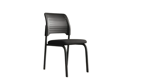 Silla Visita Iso Acolchada Con Respaldo Plastico SE-01