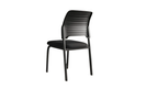 Silla Visita Iso Acolchada Con Respaldo Plastico