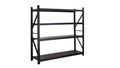 Rack metálico Compacto 200x150x50cm – 600KG  L150D Negro