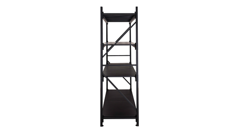 Estante Rack Liviano 200X50X150F NEGRO