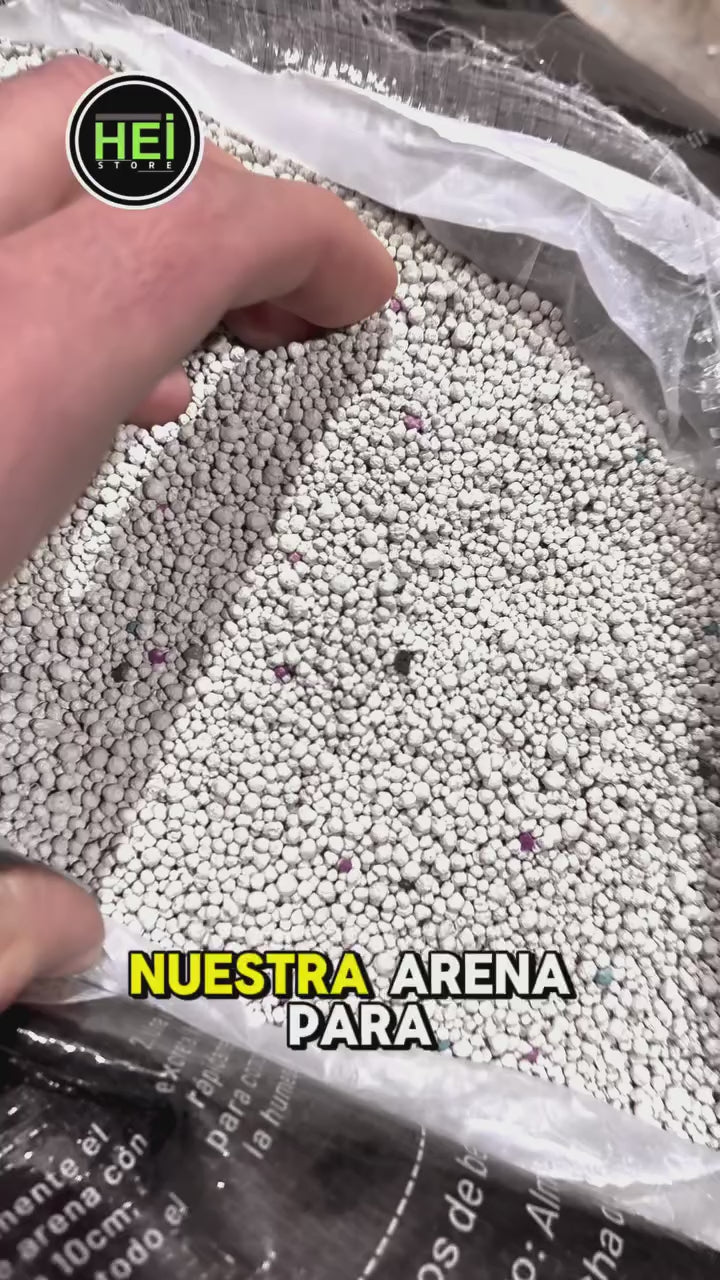 20 Arena para gatos HEI PET’S – Saco de 20 kg